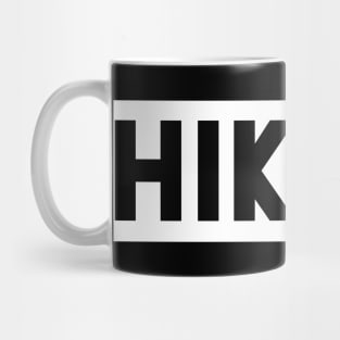 Hiking t-shirt designs Mug